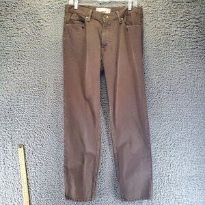 BDG Jeans Mens 30x32 Brown Vintage Slim Fit 100% Cotton Denim